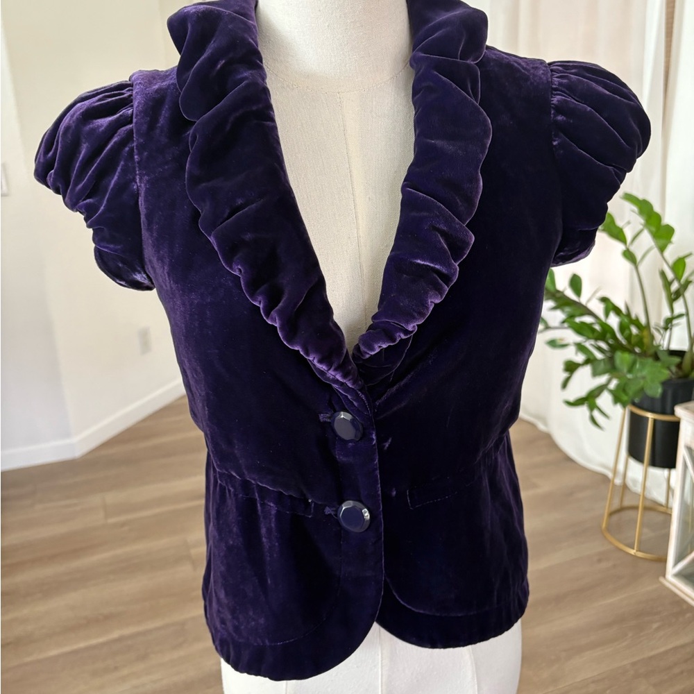 Armani Exchange Purple Blouse - Picture 7 of 8